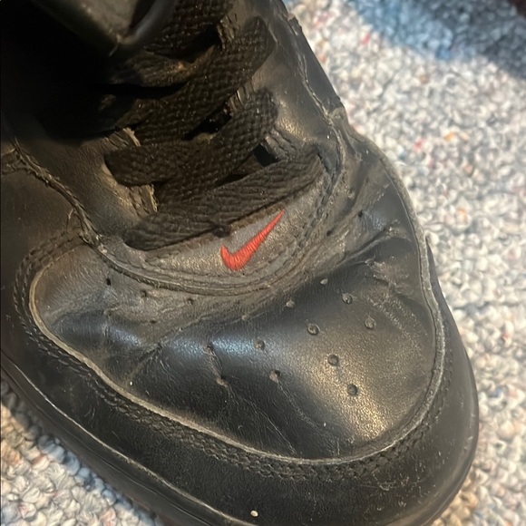 Vintage Black and Red Jordan High Top Sneakers - Picture 7 of 8